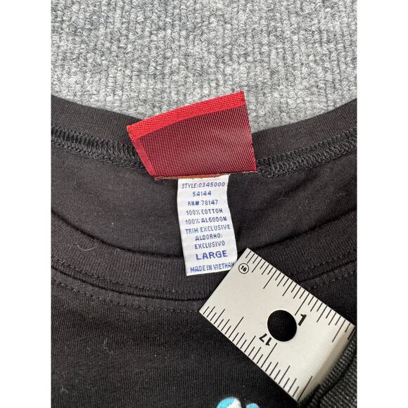 2008 Hard Rock Cafe Signature Series Bon Jovi Sz L Black Women’s T Shirt - Picture 3 of 11